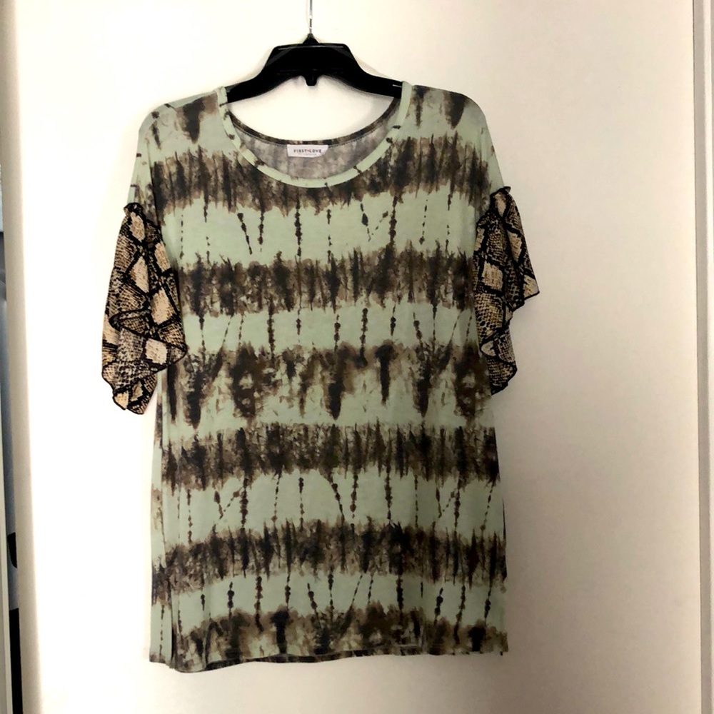Summer Snake Print Shirt